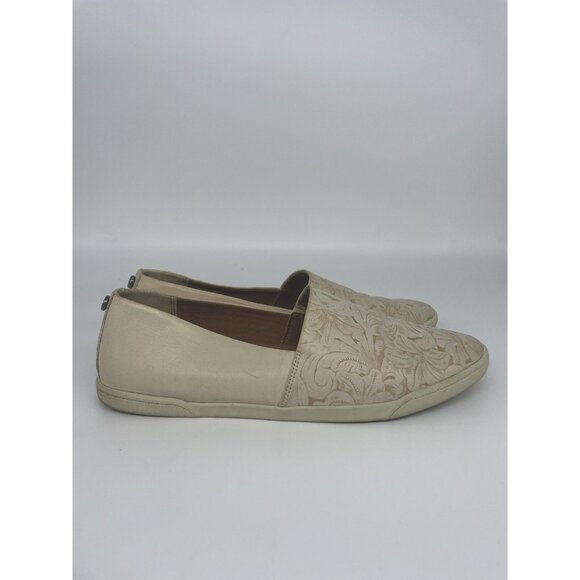 Patricia Nash Shoes - NWOT Patricia Nash Women's Shoes Lola Floral Tooled Ivory Leather Sz 10 Casual